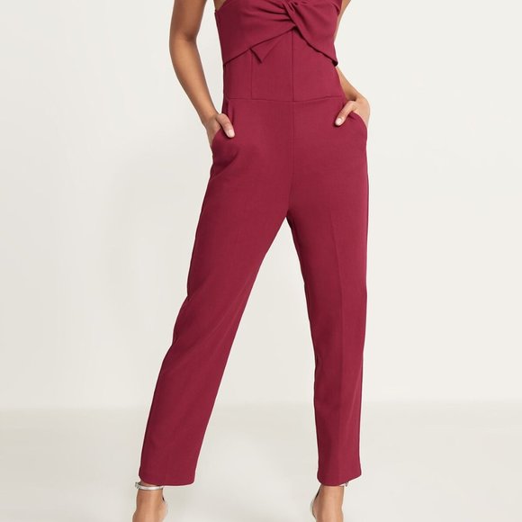 Dynamite Raspberry Pink Strapless Jumpsuit - Small - Picture 5 of 7